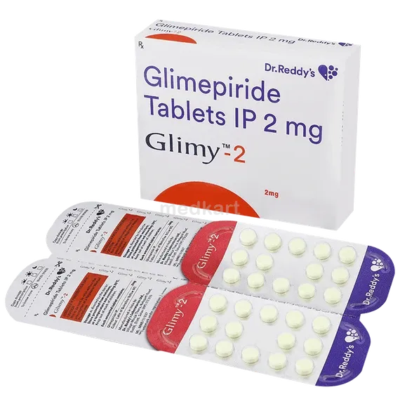 glimy 2mg tablet 15's